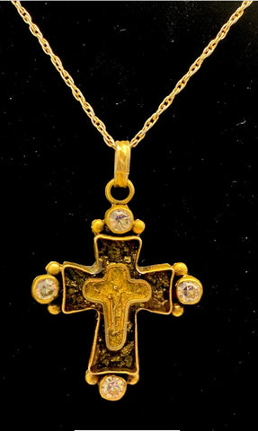 Maria Cross Necklace