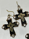 Maria Cross Earrings