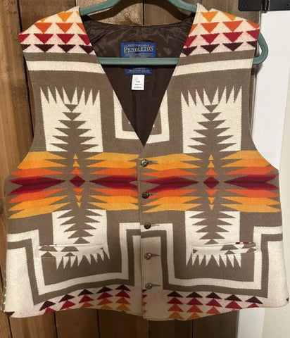 Pendleton Harding Vest Men’s XXL Vintage