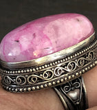Peony Lace Opal Sz 8 Ring