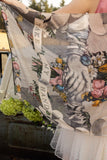 Take My Hand Scarf Shawl with Hummingbirds