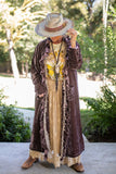 Midnight Slumber Duster Coat Reversible!!