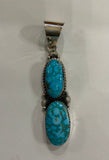 Navajo Sonoran Gold Turquoise Pendant