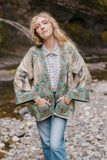 Earth & Sky Fleece Lined Cardigan Cottage Jacket