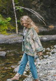 Earth & Sky Fleece Lined Cardigan Cottage Jacket