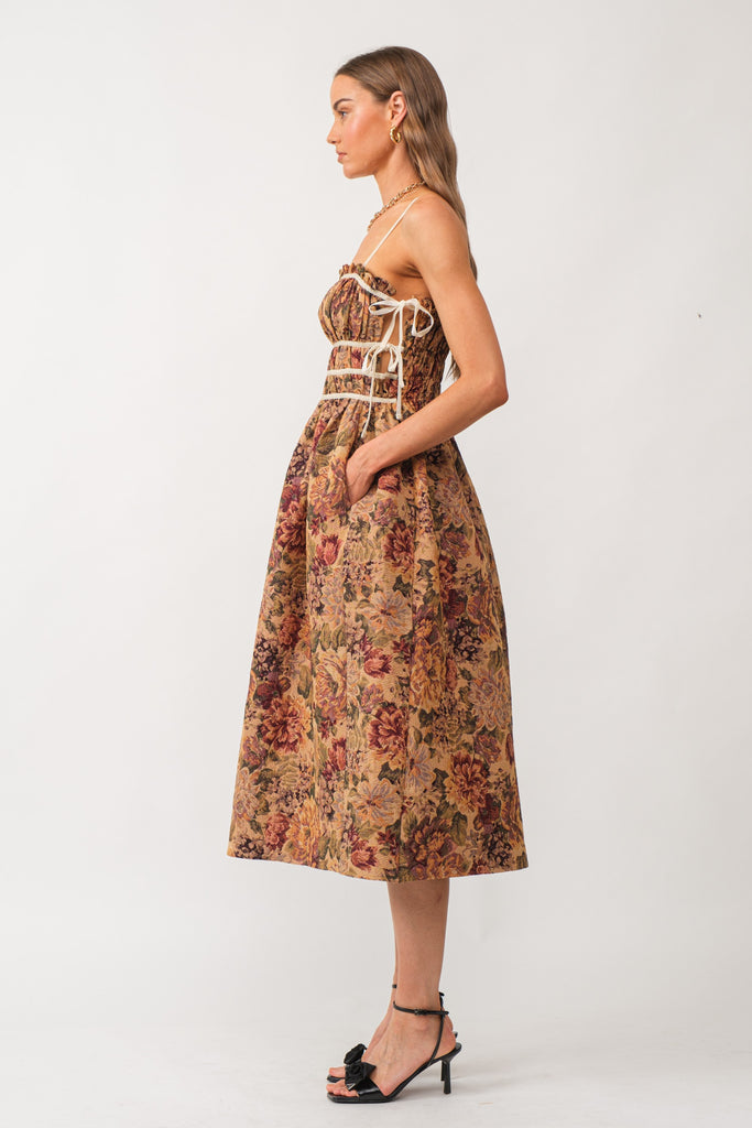 Floreana Midi Dress