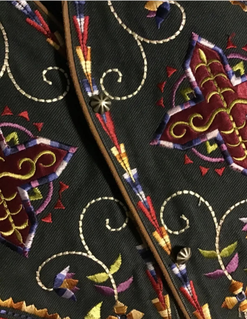 Ropa Vintage Embroidered Vest