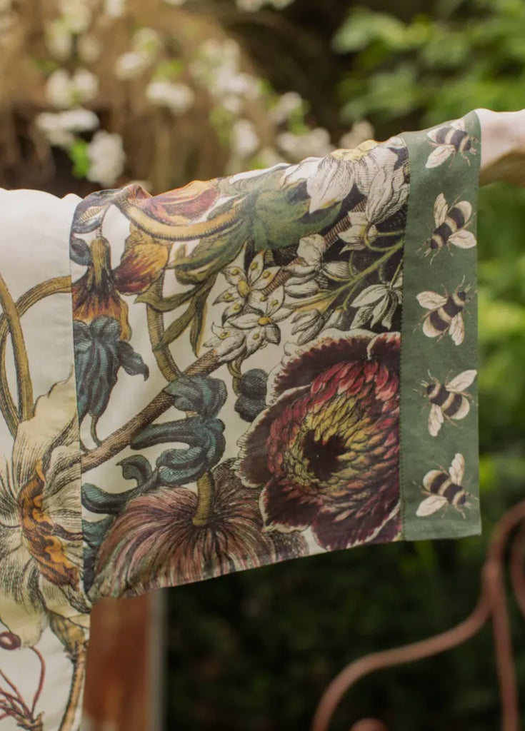 Love Grows Wild Floral Duster Bees
