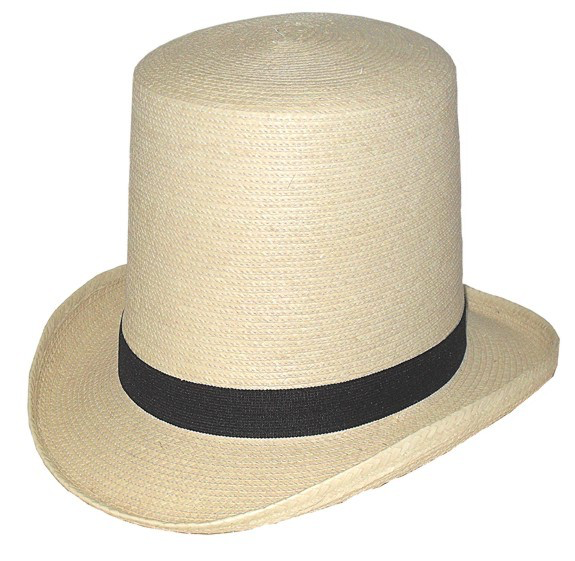 Top Hat 7” Crown 2.5” Rolled Brim Top Hat 7” Crown 2.5” Rolled Brim