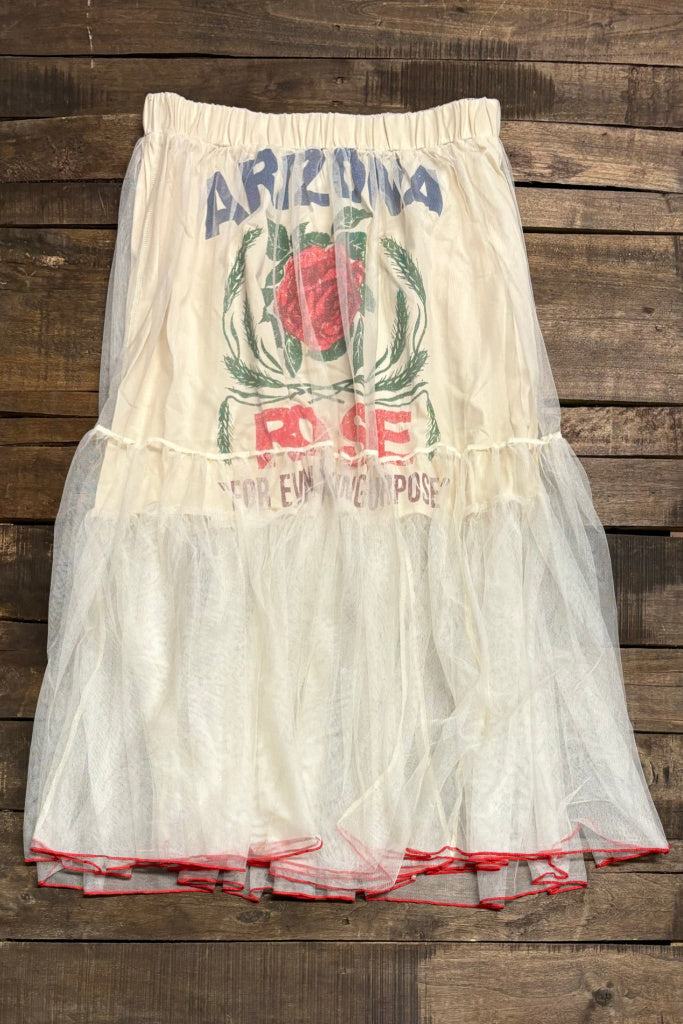 Feeling Frilly Skirt - Rose