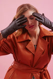 Snake Print Gloves