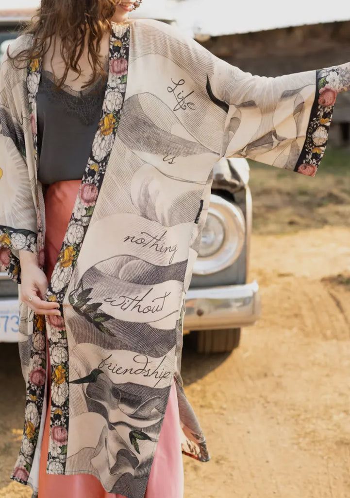 Take My Hand Kimono Duster