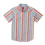 Serape Pearl Snap Short Sleeve Shirt