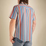 Serape Pearl Snap Short Sleeve Shirt