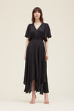 Unbalanced Skirt Maxi Dress