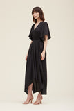 Unbalanced Skirt Maxi Dress