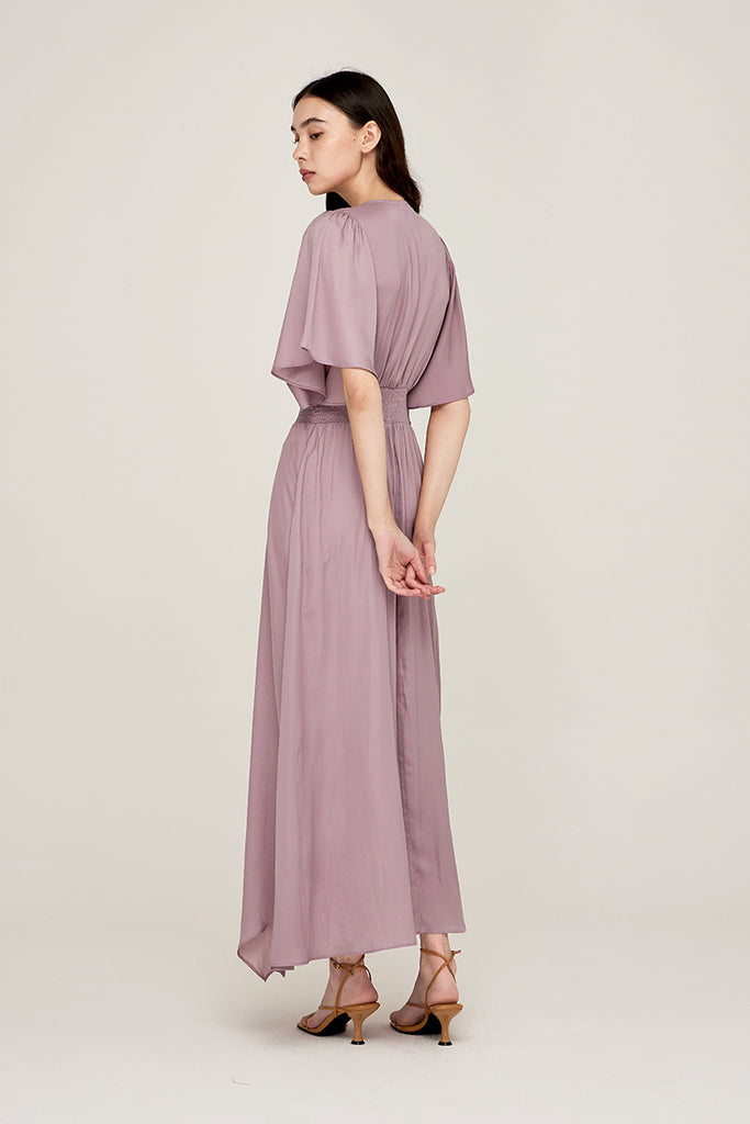 Unbalanced Skirt Maxi Dress
