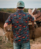 Desert Cactus Nights Polo Shirt
