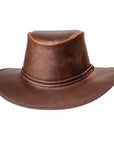Midnight Rider Outback Leather Hat