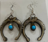 Tonya Yazzie Navajo Kingman SS Naja Earrings