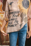 Milk and Honey Bee Bamboo Top