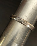Vintage Bisbee Turquoise Rope Ring 7