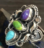 Native American Turquoise Charlotte Petite Ring 5