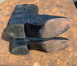 Ostrich Boots 13D Vintage Round Toe