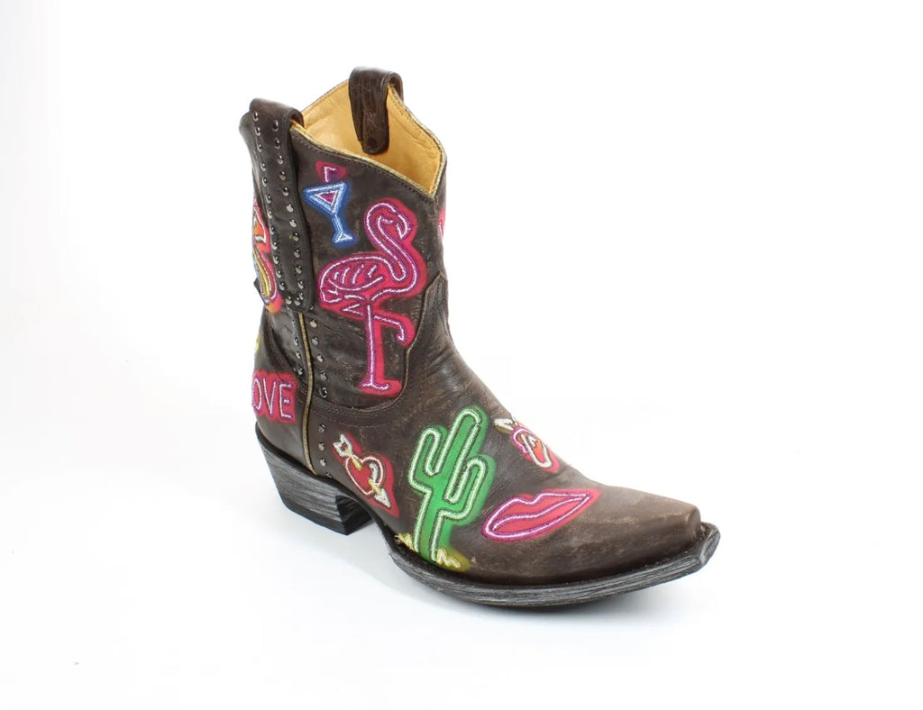 Old Gringo Jackpot Embroidered Boots 6.5