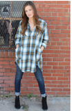 Vintage Wash Premium Teton Flannel Tunic