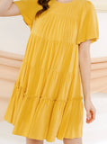 Mini Dress Sunshine Yellow