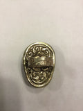 Tiger's Eye Skull Ring