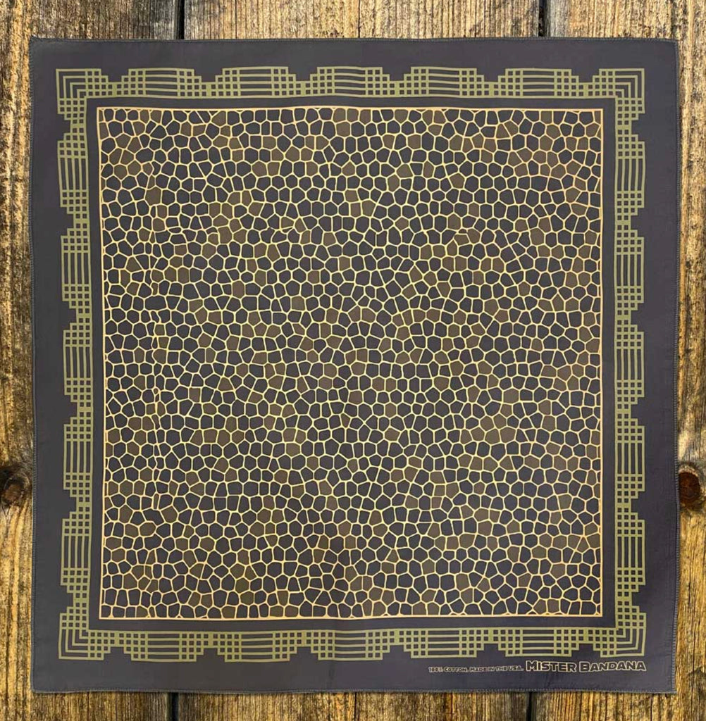 Sidewinder Bandana Rattlesnake inspired!