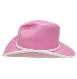 Pink Barbie Leather Hat