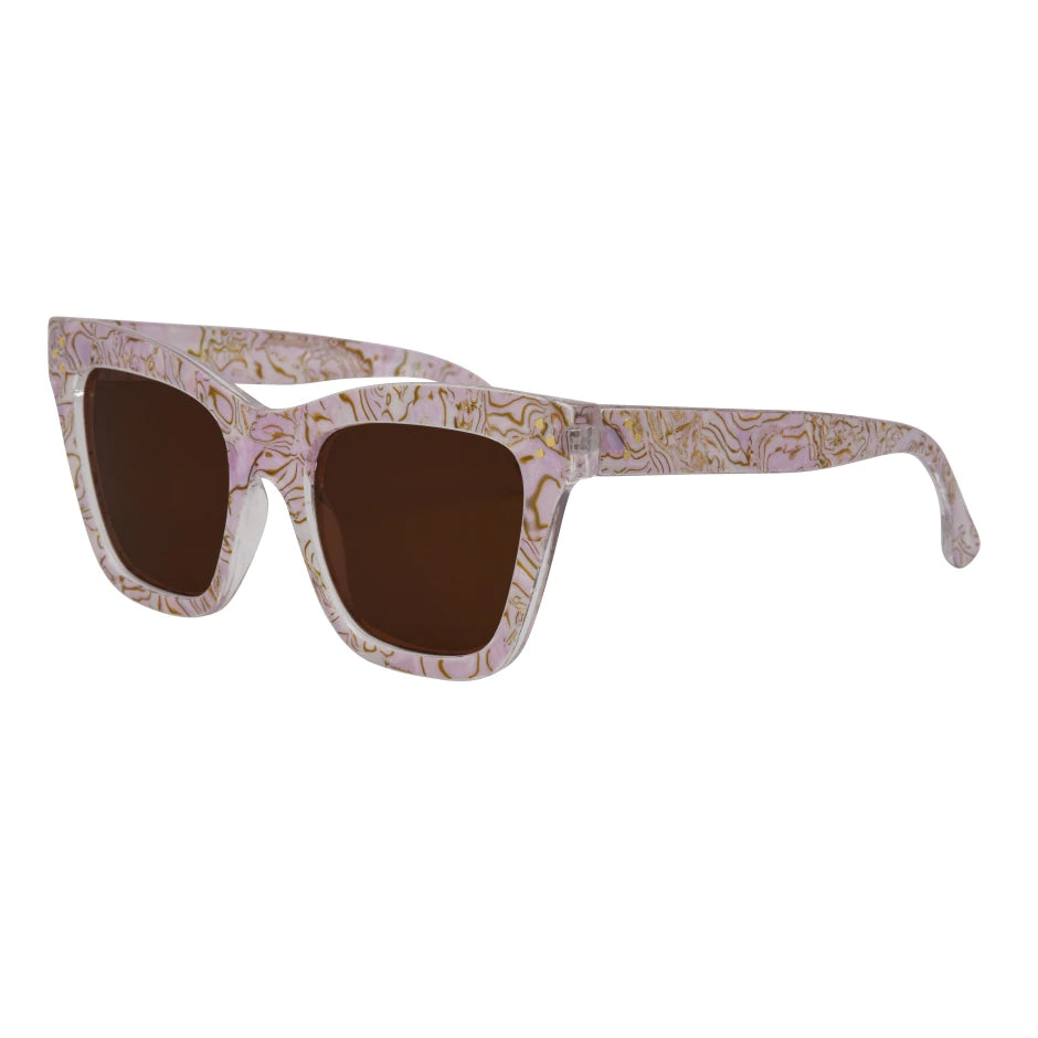 Sutton Pink Pearl Polarized Sunglasses