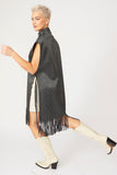 Snakeskin Tunic Top with Fringe