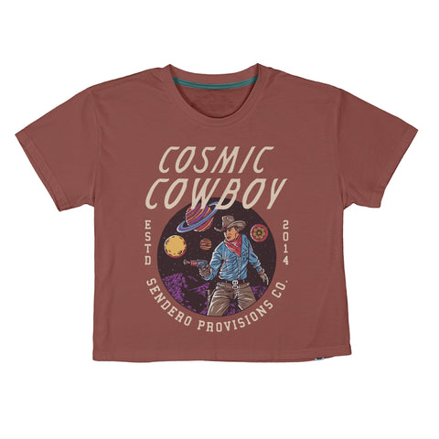 Space Cowboy Crop Tee