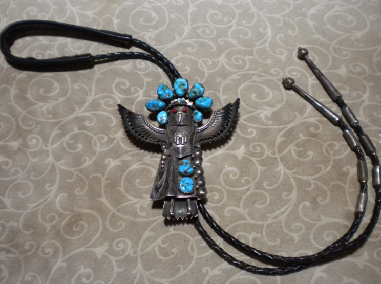 Vintage Kachina Bolo