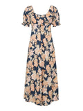 Briar Floral Linen Maxi Dress