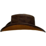 Back Woods Leather Outback Hat