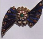 Vintage Pearl Beaded Patch WIngs Vintage Pearl Beaded Patch WIngs