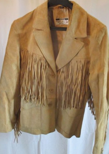 Vintage Suede Fringe Jacket S Vintage Suede Fringe Jacket S