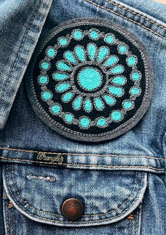 Turquoise Pendant Patch