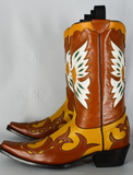 Custom McClintock Eagle Inlay Boots 9/9.5M