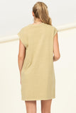 Relaxed Cotton Mini Dress