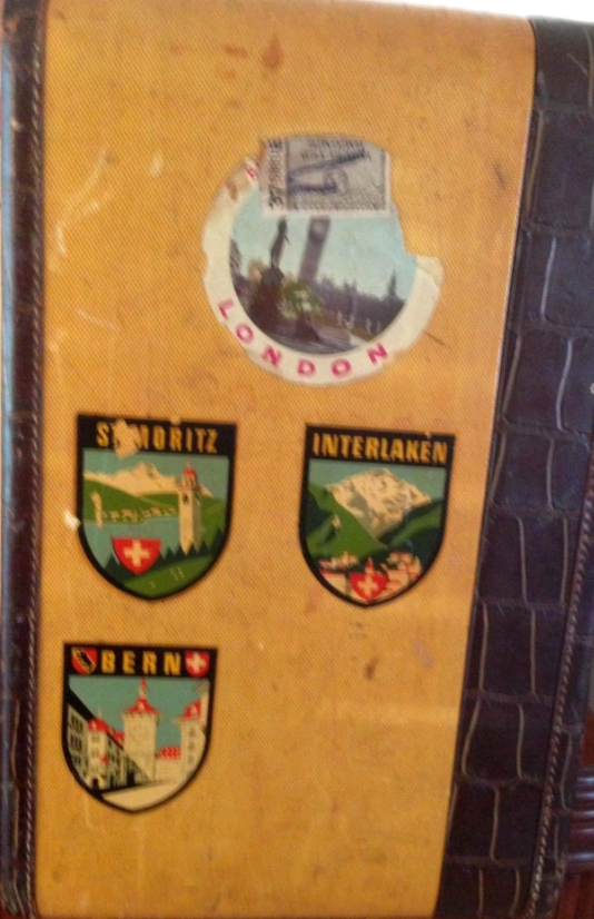 Vintage Suitcase Travel Stickers Vintage Suitcase Travel Stickers