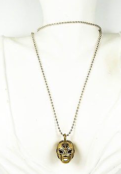 Tres Luchas Mask Necklace