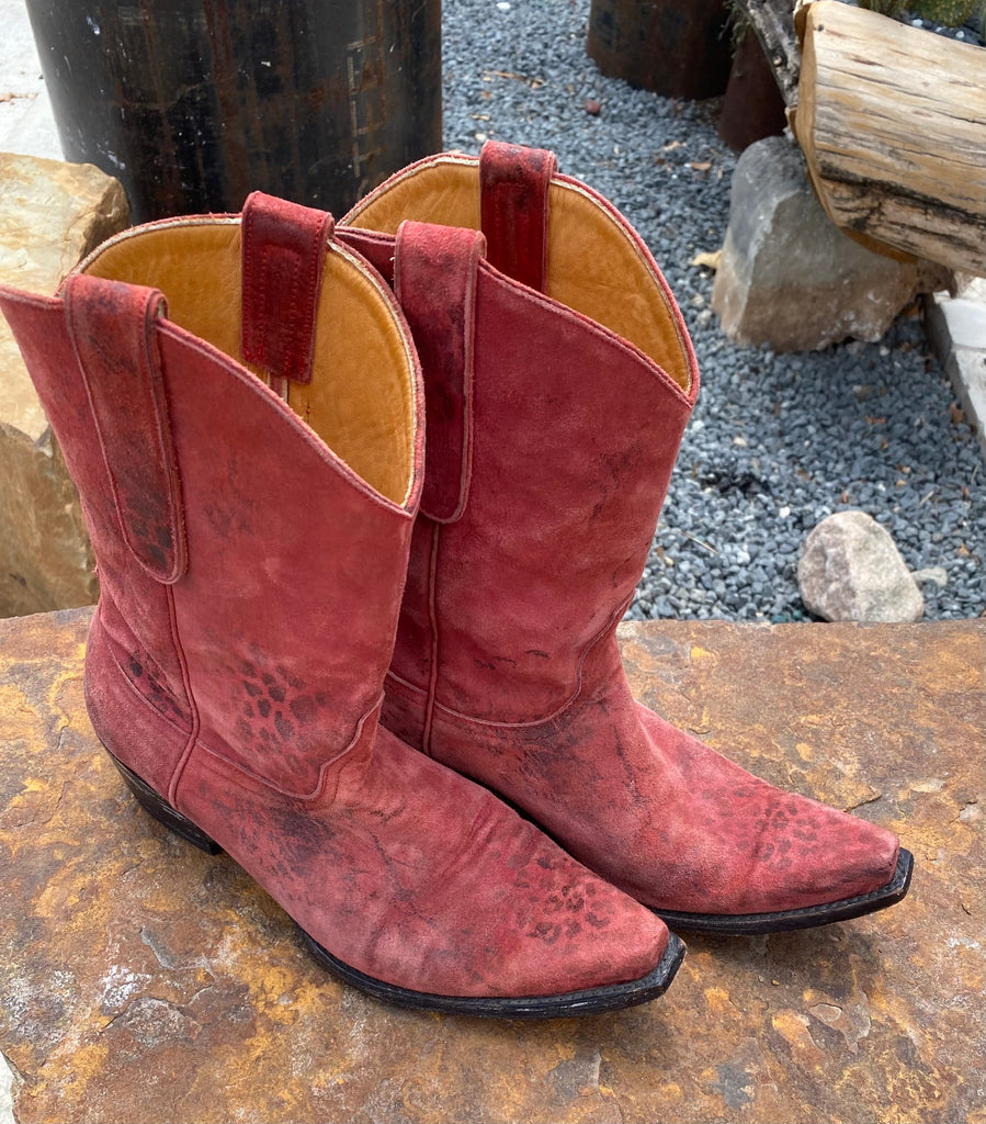 Old Gringo Leopardito Red Boots 9 Old Gringo Leopardito Red Boots 9