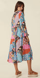 Cha Cha Boho Midi Dress - Jewel