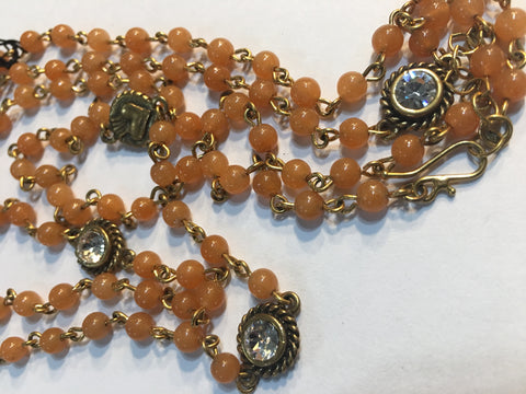 Lionhead on Gold Filled Chain 15" 17" 19"